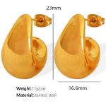 color: EH59 Gold Earrings