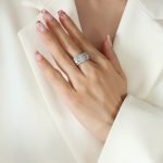 color: A410-Steel Color Ring / size: US 6