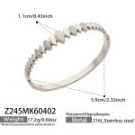 color: Z245-Steel Color Bangle