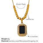 color: TPXL46G Gold Necklace