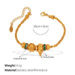 color: SL446G4 Multi-element Bracelet