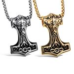 Stainless Steel Ornament Personality Quake Pendant Domineering Men's Necklace Cool Gift