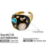 color: A473-Gold Ring / size: US 7
