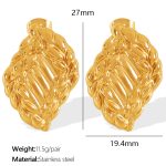 color: EH604 Gold Earrings