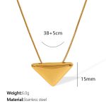 color: XL330 Gold Necklace