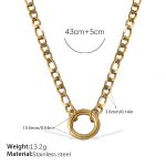 color: XL642G Gold Necklace