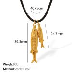 color: XL338G Gold Necklace