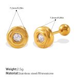 color: EH1223WEG Piercing Stud Earrings