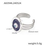 color: A835-Steel Color Ring