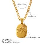 color: XL820G Gold Necklace