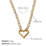 color: XL519G Gold Necklace