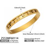 color: Z553-Gold Bangle