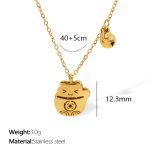 color: XL331 Gold Necklace