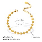 color: SL482G Gold Bracelet