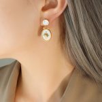 color: F678-Gold Earrings