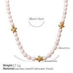 color: XL772WEG Freshwater Pearl Necklace