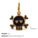 color: PJ656BKG Black Enamel Pendant