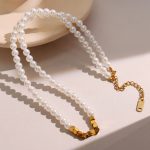 Artistic Retro Xiaohongshu Original Design Individual Natural Freshwater Pearl Necklace