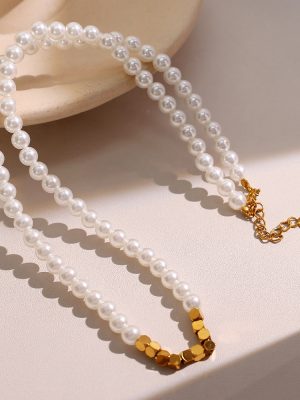 Artistic Retro Xiaohongshu Original Design Individual Natural Freshwater Pearl Necklace