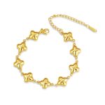 color: Four-petal Flower Gold 7