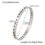 color: Z121-Steel Color Bangle