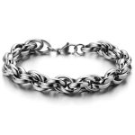 color: 4mm Stainless Steel Lobster Clasp / size: 18cm Bracelet