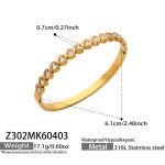 color: Z302-Gold Bangle