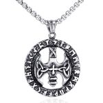 color: Round Blade + Stainless Steel Chain