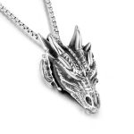 color: Dragon Head + Stainless Steel Chain