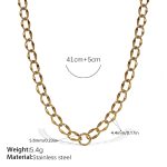 color: XL614G Gold Necklace