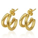 color: Double Splice C Shape Gold