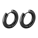 color: 2.5*8MM Black 1 Pair