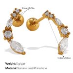 color: EH1244WEG Piercing Stud Earrings