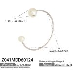 color: Z041-Steel Color Bangle