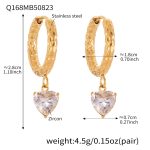 color: Q168-Gold Earrings