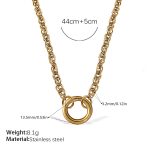 color: XL636G Gold Necklace