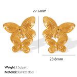 color: EH755 Gold Earrings