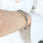 color: Z014-Steel Color Bangle