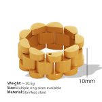 color: JZ16 US Size Size 9 Gold Ring