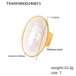 color: TXA093-Gold Size 7 Ring