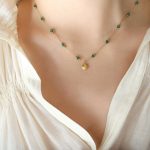 color: P990-Gold Necklace -41+5cm