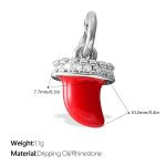 color: PJ612CRS Enamel Pendant