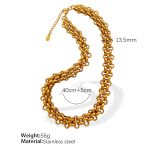 color: XL103 Gold Necklace