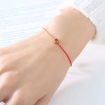 color: E026-July Red Zircon Bracelet