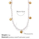 color: XL556WEG Freshwater Pearl Necklace