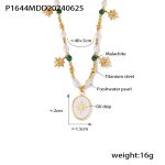 color: P1644-Gold Necklace