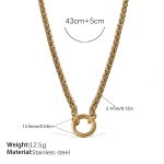 color: XL652G Gold Necklace