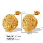 color: EH208 Gold Earrings