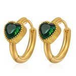 color: MS-760 Gold Green Rhinestone