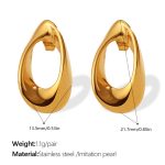 color: EH1326G Gold Earrings